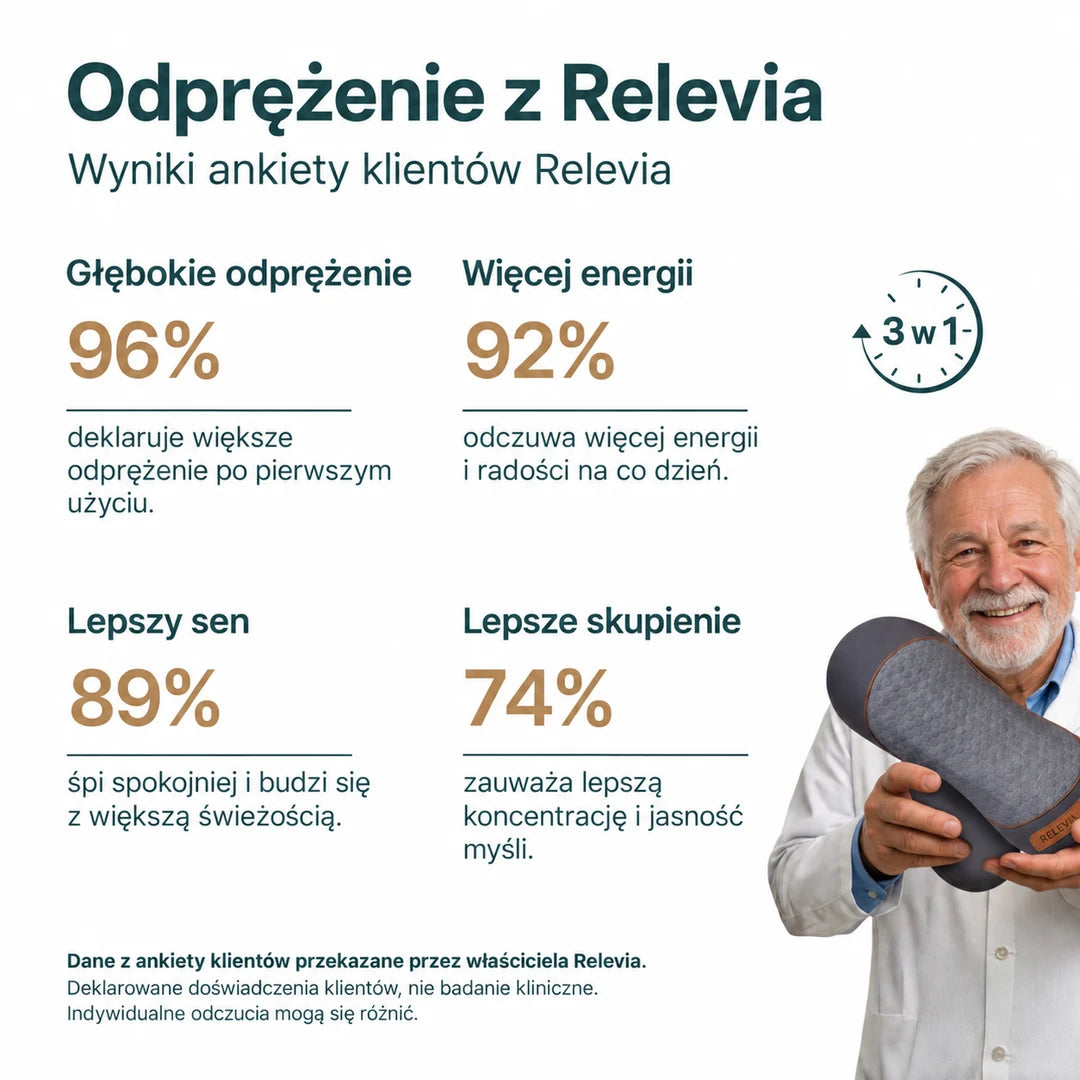 Masażer Relevia — dodatkowy widok